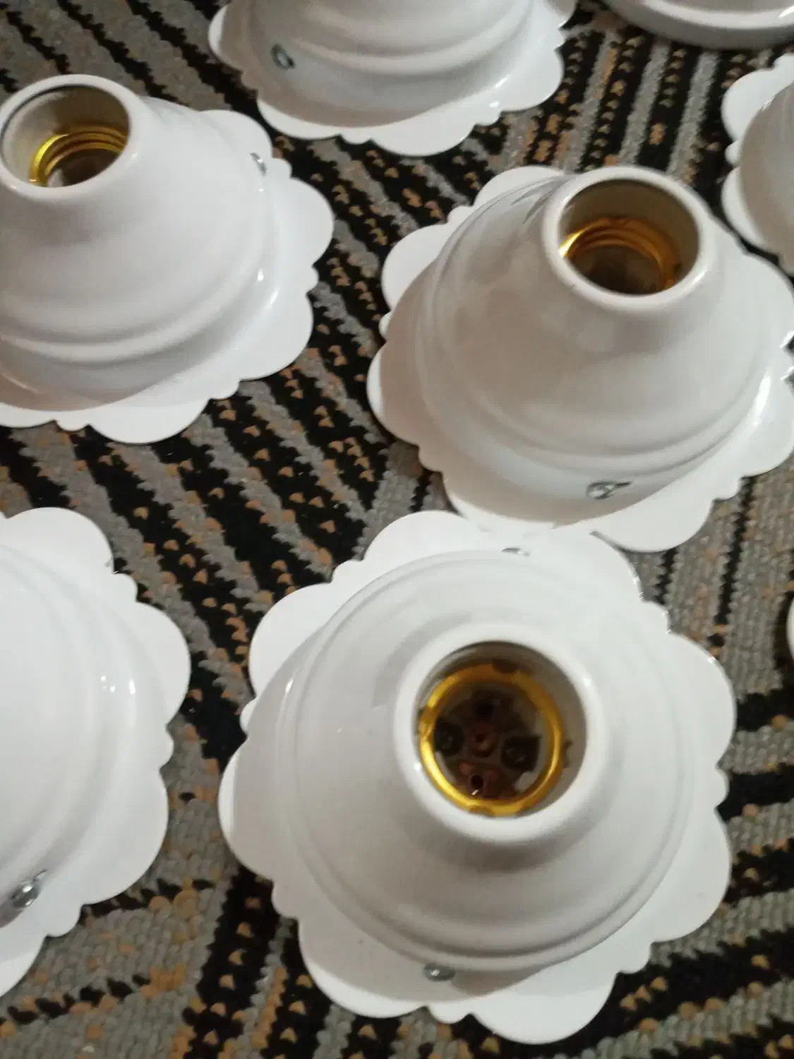 سرپیچ فلزی سقفی ،دیواری|لامپ و چراغ|آق قلا, |دیوار