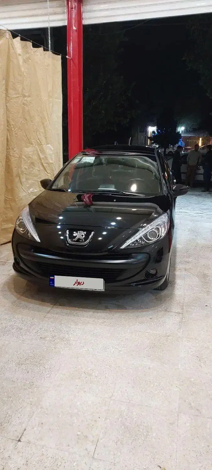 پانورما ارتقا مشکی 207i Tu5|خودرو سواری و وانت|آباده, |دیوار