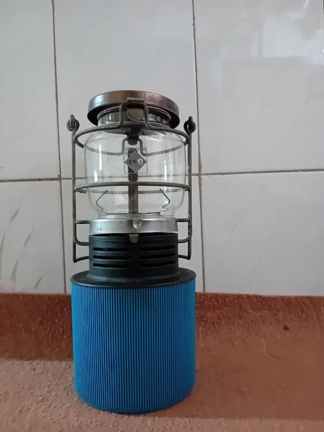 چراغ گازی فرانسوی|کلکسیون اشیاء عتیقه|اراک, |دیوار