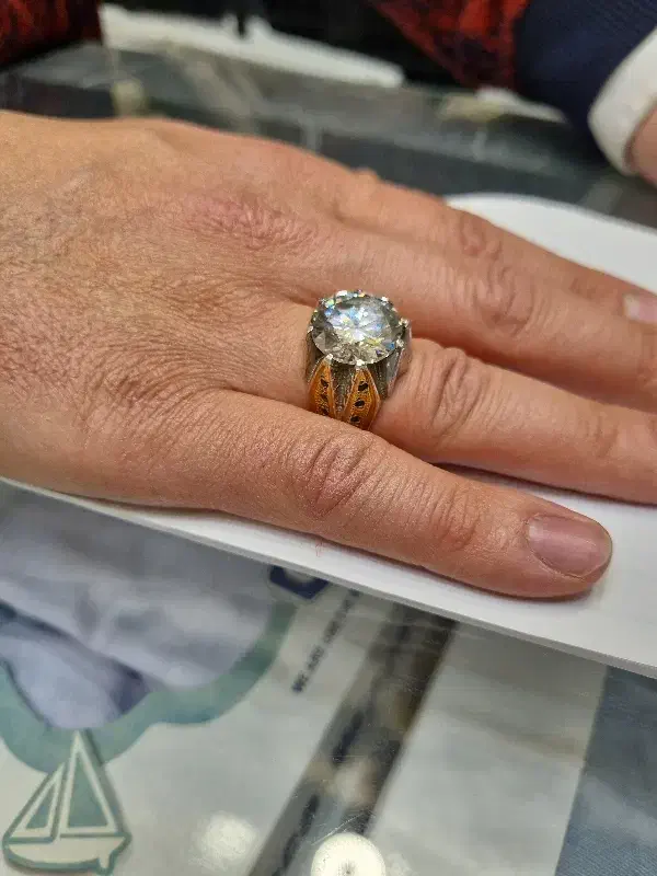 انگشتر موزنایت|جواهرات|مشهد, شیرودی|دیوار