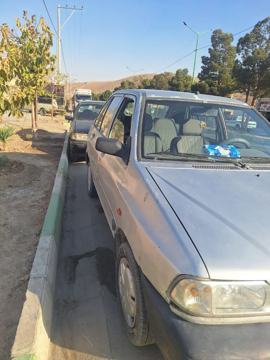 پراید ۱۴۱ مدل ۹۰ نقره‌ای|خودرو سواری و وانت|اصفهان, قهجاورستان|دیوار