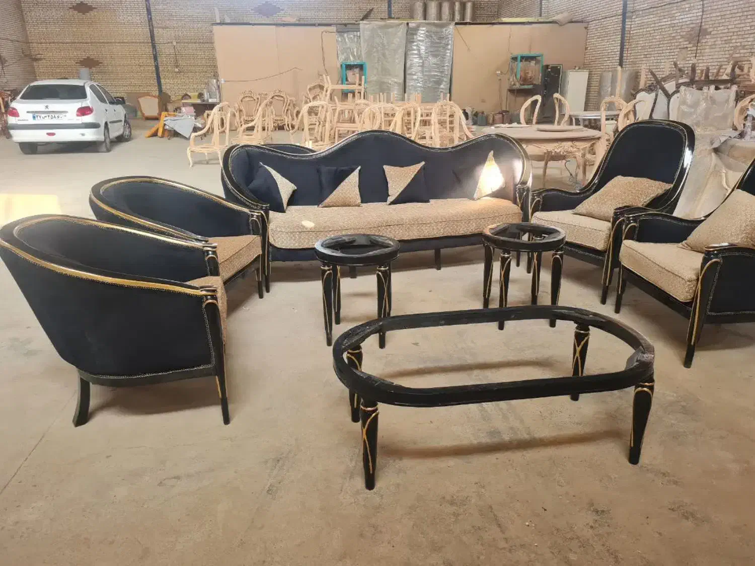 درنا ۷ نفره|مبلمان خانگی و میز عسلی|قم, شهر قائم|دیوار