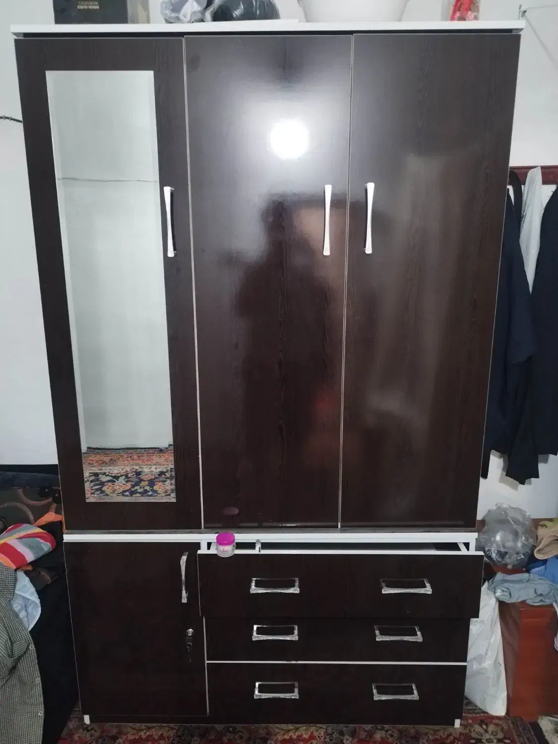 کمد|تخت و سرویس خواب|تفت, |دیوار