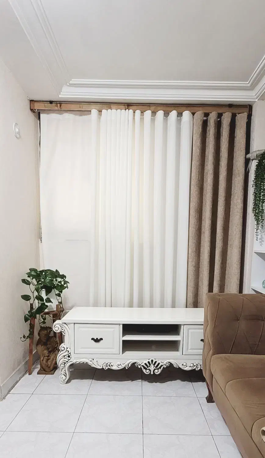 فروش پرده پذیرایی مینیمال|پرده، رانر، رومیزی|رشت, منظریه|دیوار