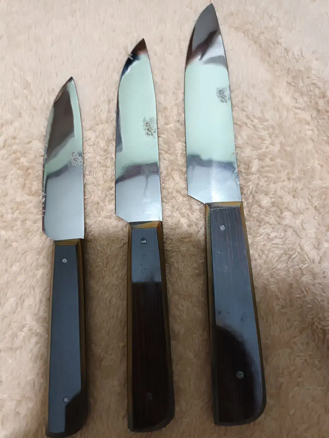 چاقوی استیل زنجان دست ساز در ساری با قیمت عالی|ظروف پختوپز|ساری, |دیوار