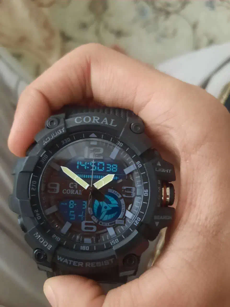 ساعت جیشاک CORAL|ساعت|قم, باغ کرباسی|دیوار