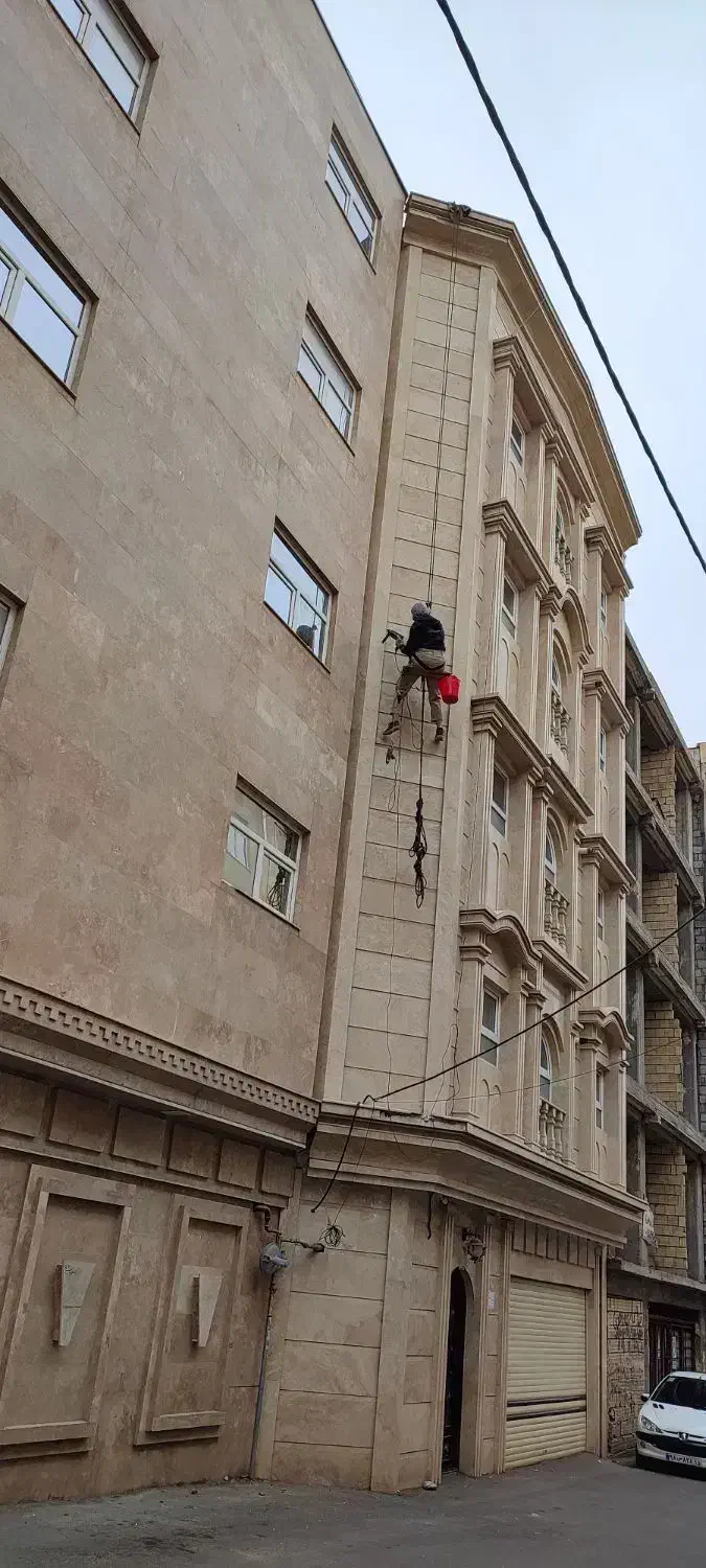 پیچ ورولپلاک نما شستشو نما راپل طناب درزانقطاع|خدمات پیشه و مهارت|تهران, صادقیه|دیوار