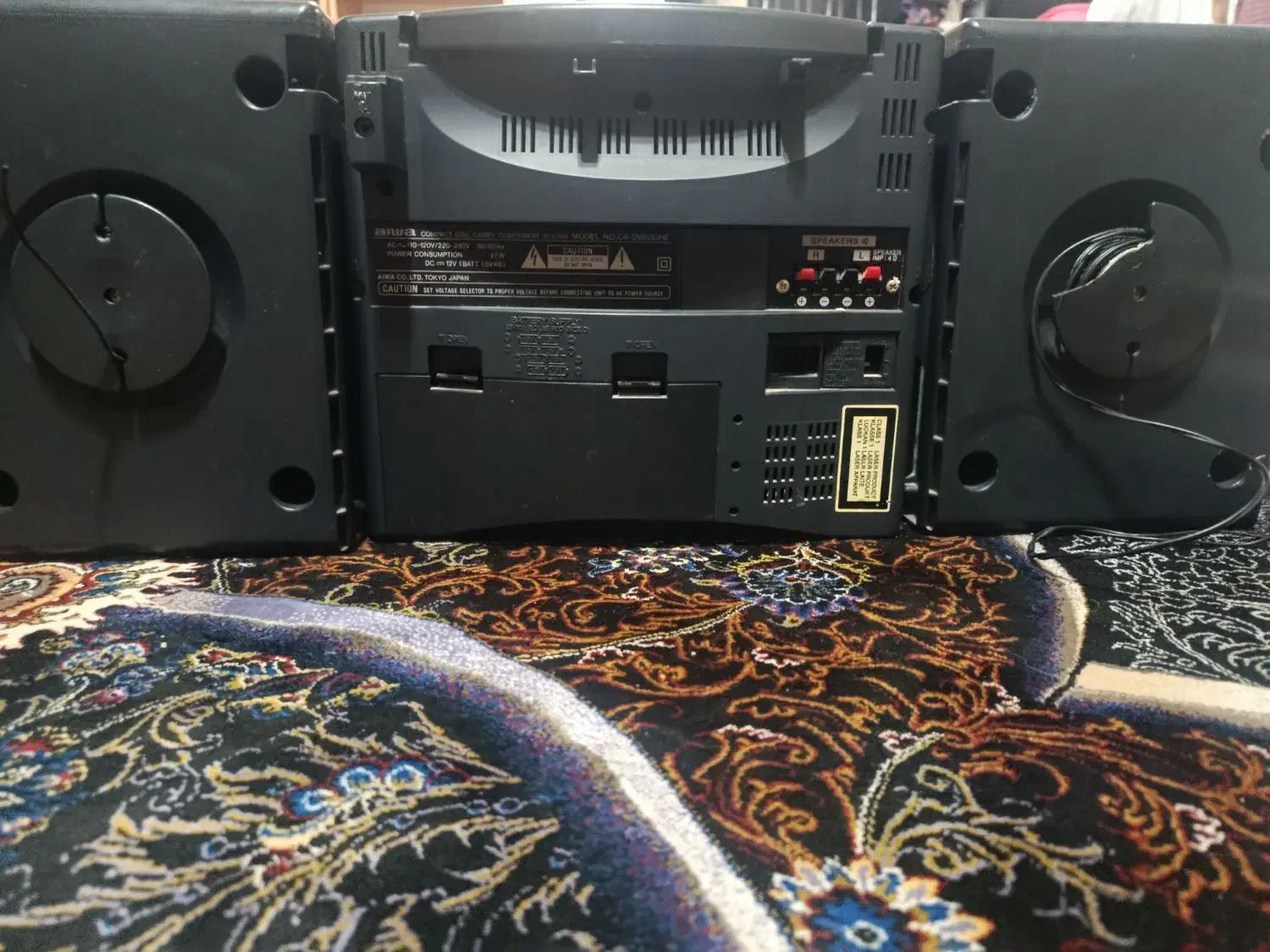 چند عدد ضبط خانگی قدیمی|سیستم صوتی خانگی|پرهسر, |دیوار