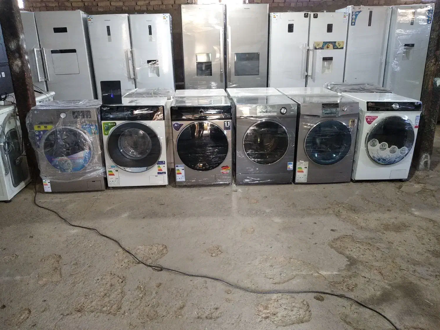 یخچال دوقلوی رنزو پلاس دارای یخساز اتومات|یخچال و فریزر|اسدآباد, |دیوار