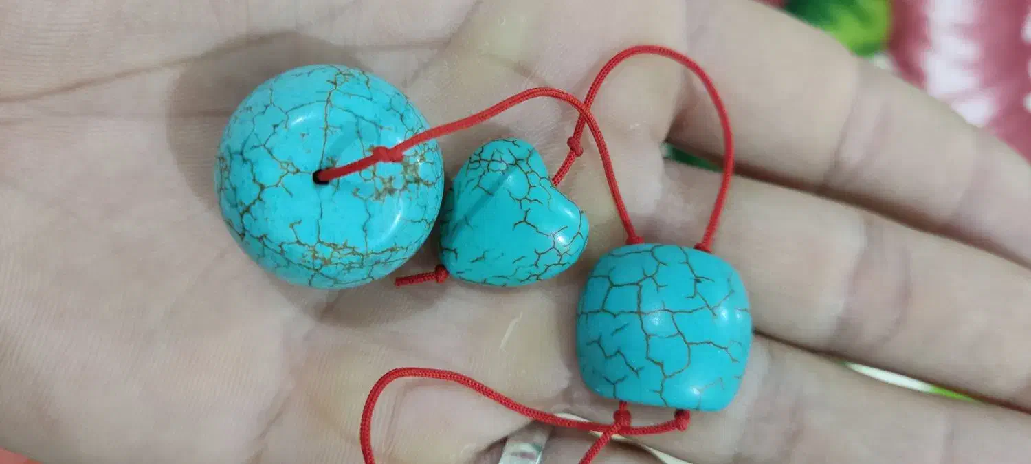 مهره فیروزه و یشم|کلکسیون اشیاء عتیقه|شیراز, شهرک والفجر|دیوار