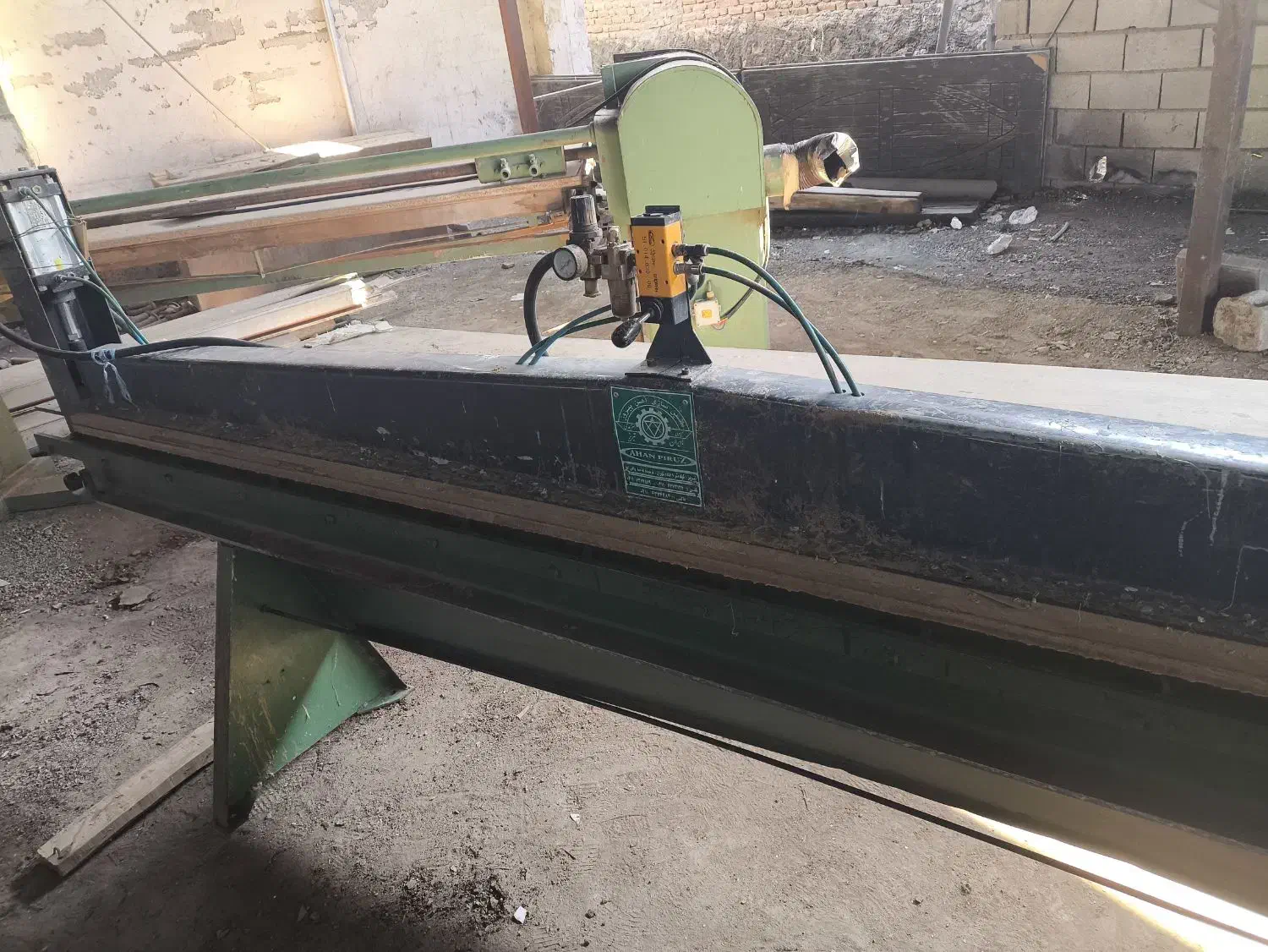 دستگاه سمباده پالت المانی ودمبرمخصوص روکش|ماشینآلات صنعتی|سلماس, |دیوار