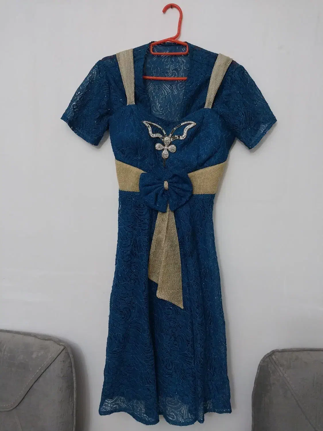 پیراهن مجلسی زنانه|لباس|آستانه اشرفیه, |دیوار