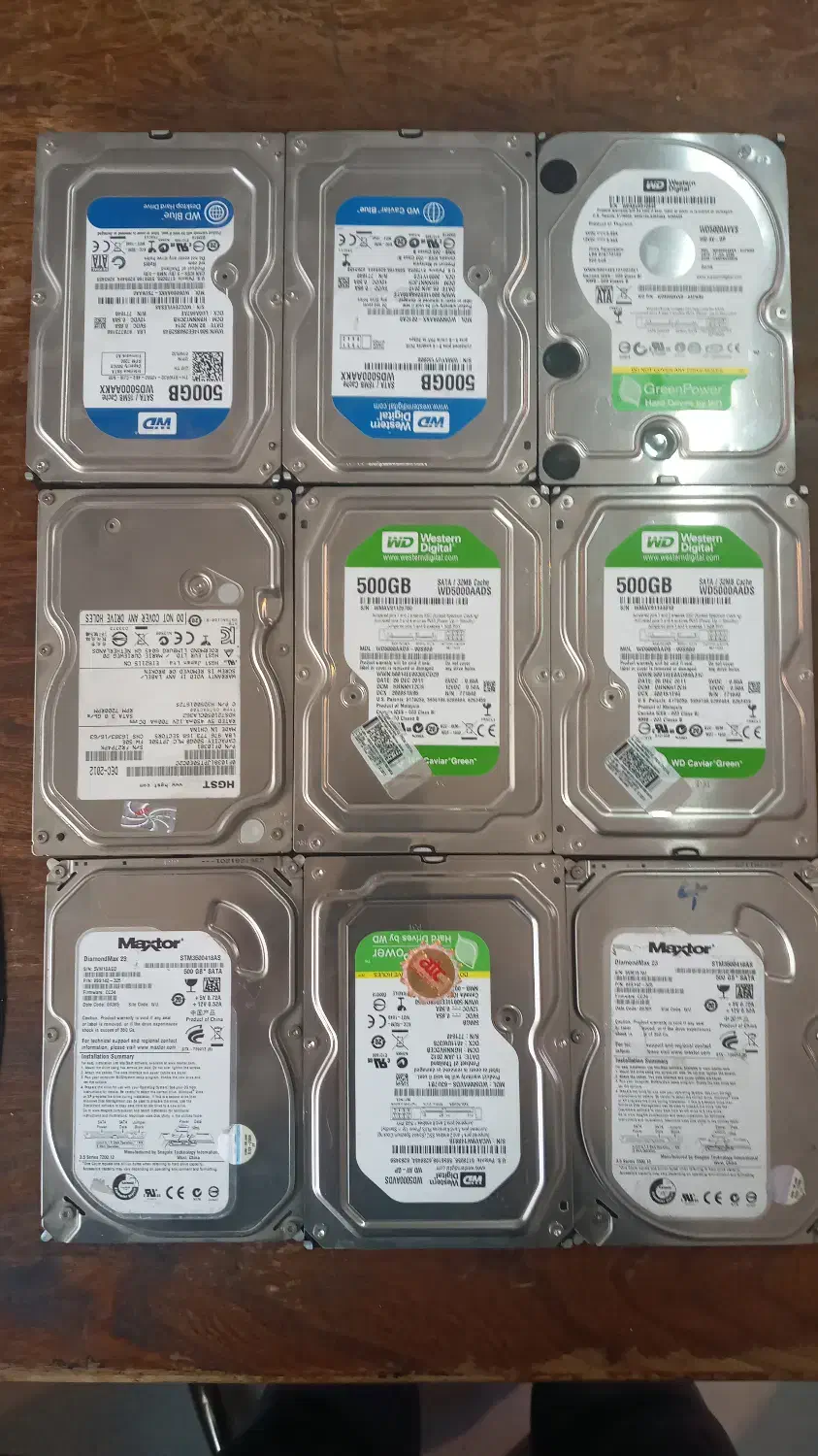 هارد 500 دست دوم پرفکت|قطعات و لوازم جانبی رایانه|تهران, فلسطین (میدان انقلاب)|دیوار