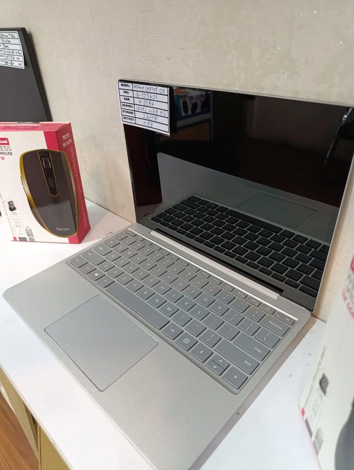 لپتاپsurface i5نسل10کاملانو باکارتنرم8ddr4|رایانه همراه|تهران, پونک|دیوار
