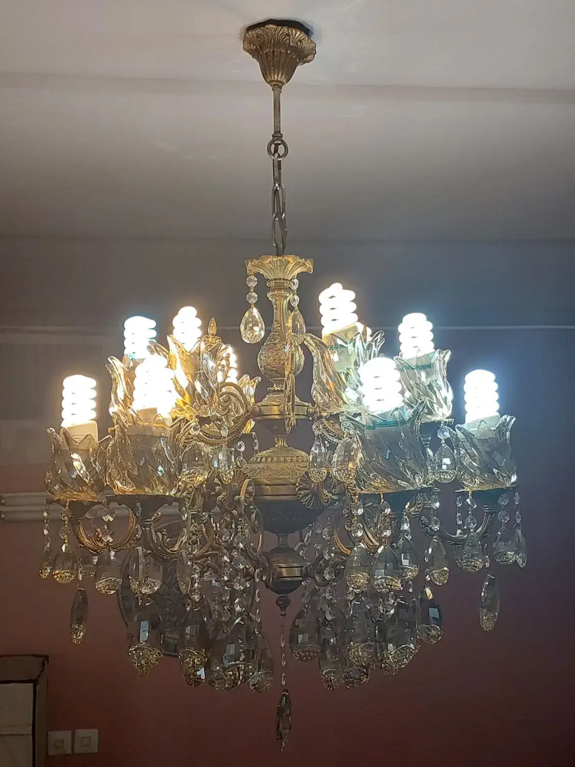 لوستر برنز|لوستر و چراغ آویز|تهران, تهران‌نو|دیوار