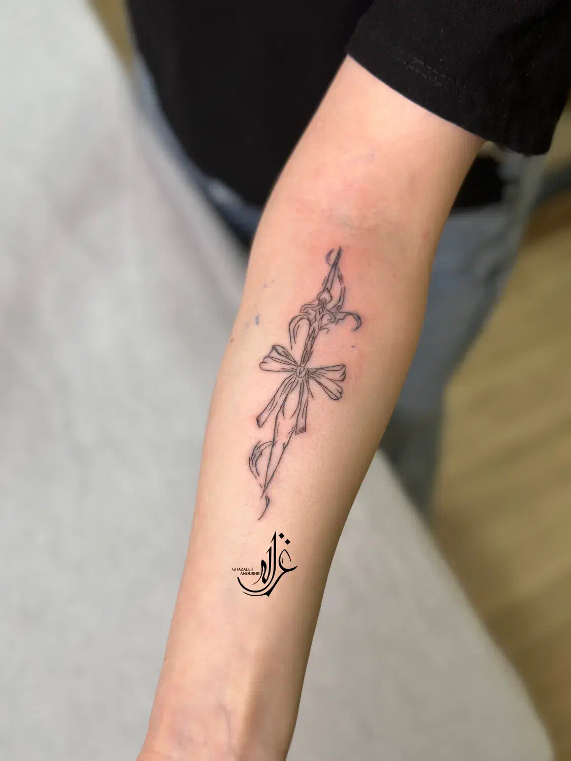 تتو بدن مینیمال هشتگرد|خدمات آرایشگری و زیبایی|هشتگرد, شهرک بعثت|دیوار