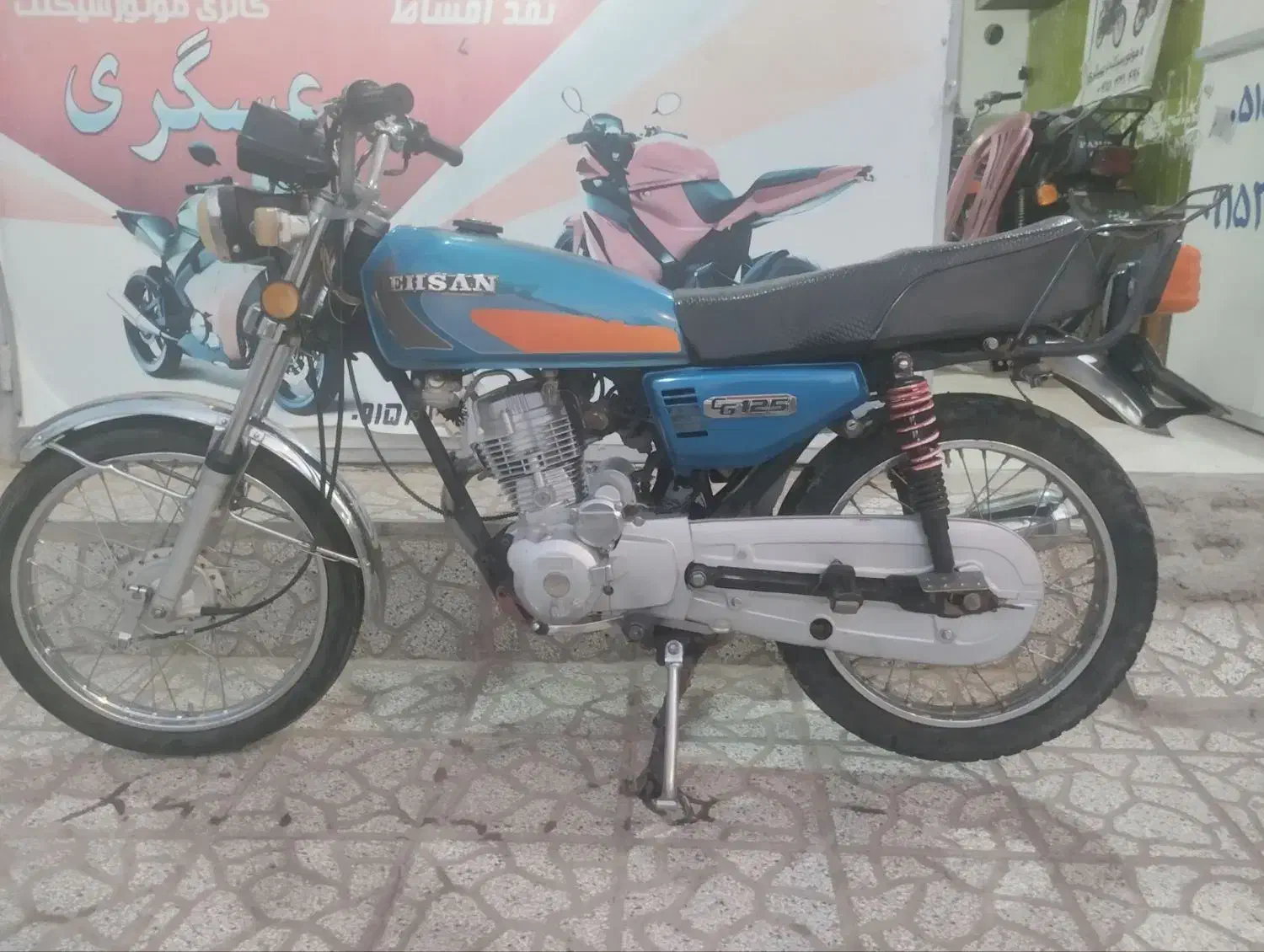 موتور ۱۲۵ احسان|موتورسیکلت|تهران, میرداماد|دیوار