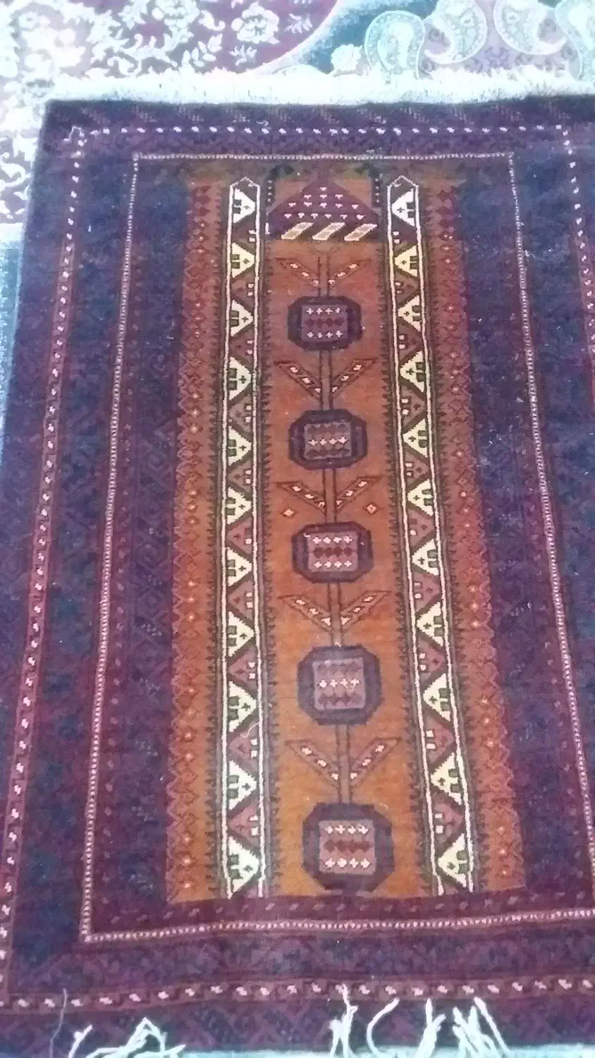 یکعددجانمازویکعددقالیچهدستبافت|فرش|زاهدان, |دیوار