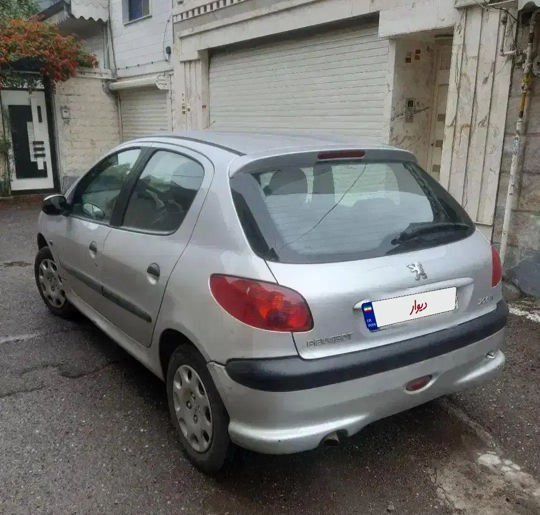 206 اتومات مدل 84 اصل فرانسه|خودرو سواری و وانت|رشت, آتشگاه|دیوار