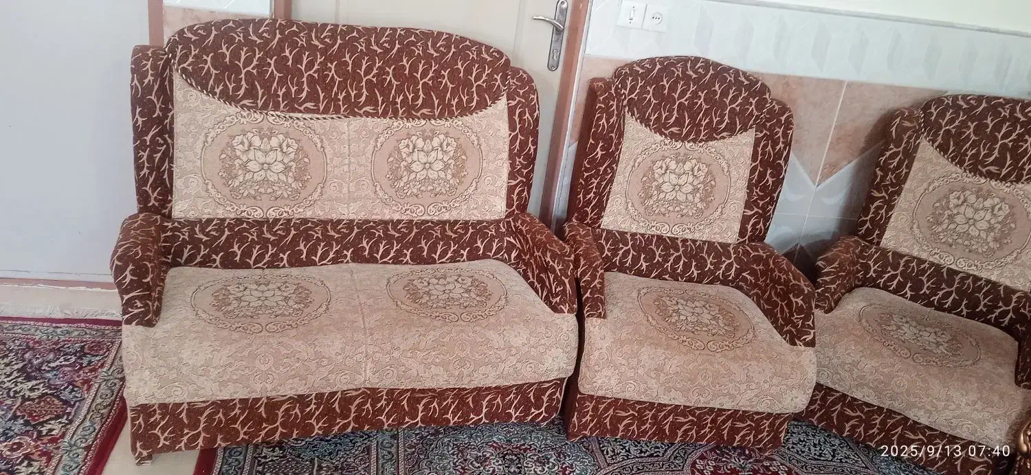 مبل ۷ نفره|مبلمان خانگی و میز عسلی|رفسنجان, |دیوار