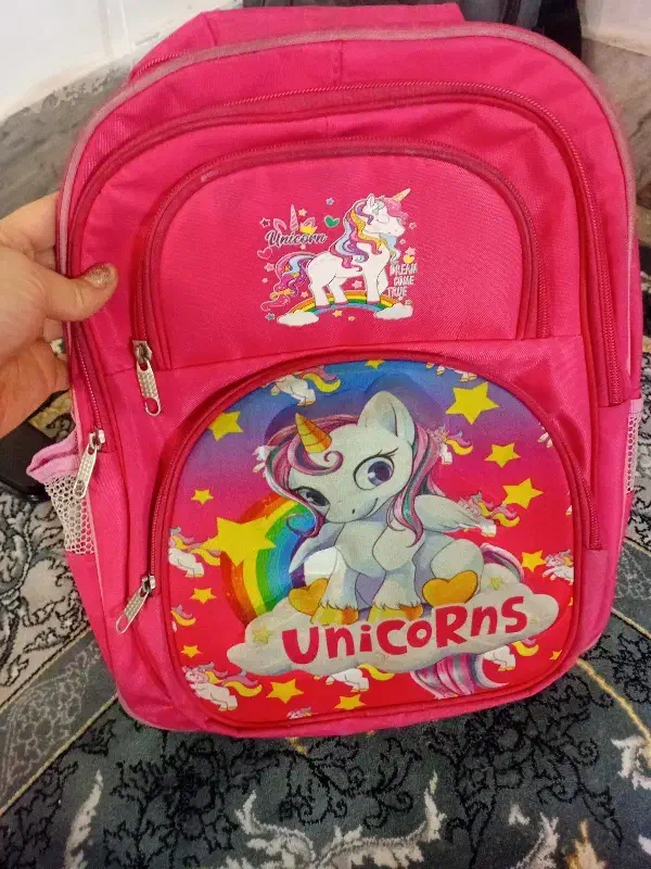 کیف مدرسه درحد نونو صورتی|کیف، کفش، کمربند|اصفهان, اطشاران|دیوار