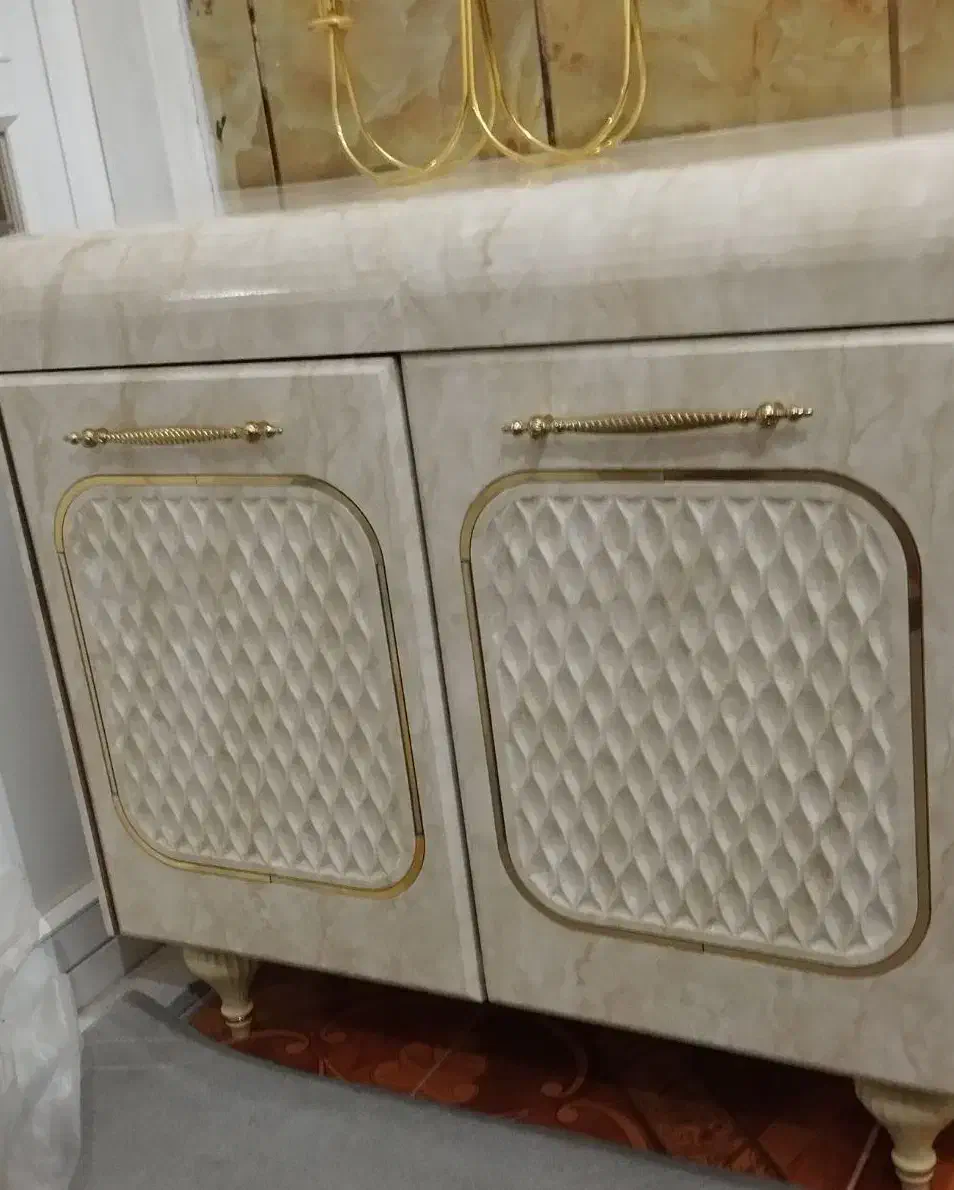 میز تلویزیون وجاکفشی ست رنگ کرم|میز تلویزیون|سرپل ذهاب, |دیوار