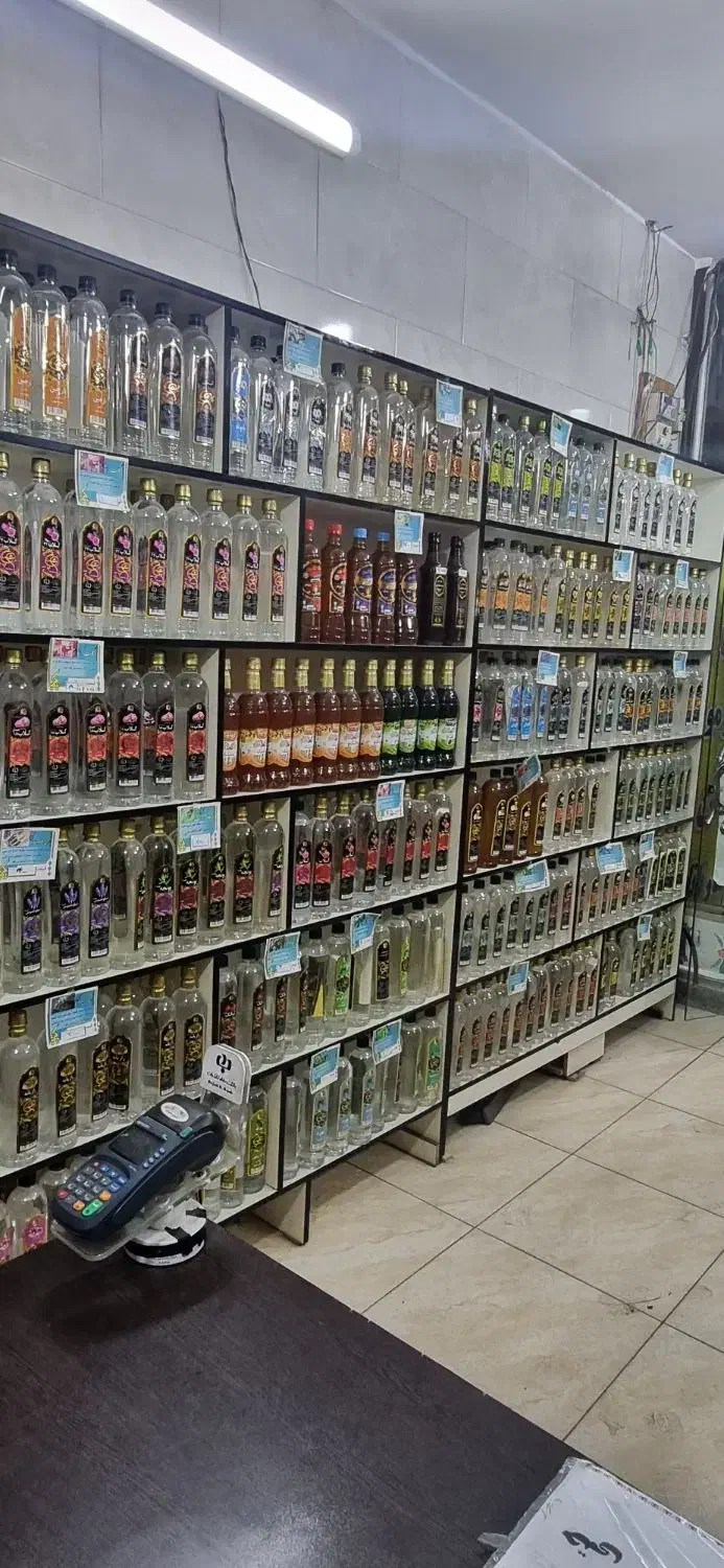 قفسه عطاری|کتابخانه، شلف، قفسههای دیواری|قم, شاه ابراهیم|دیوار