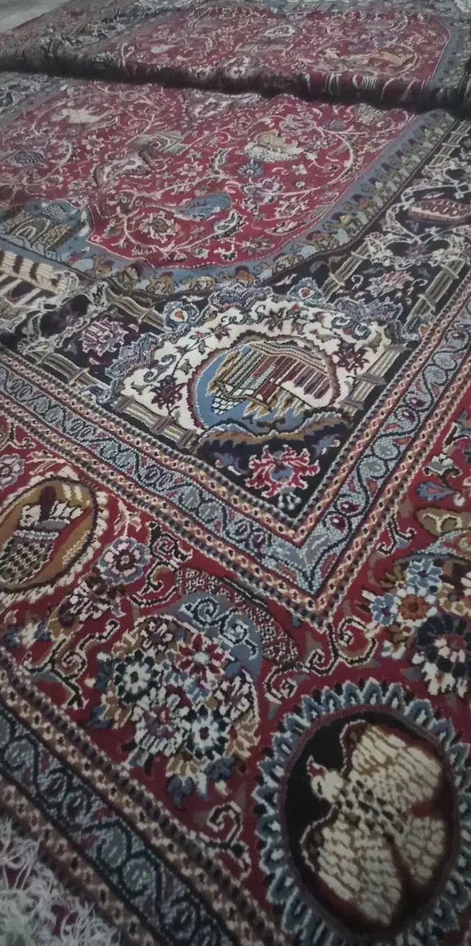 فرش ۱۲ متری کاملا سالم|فرش|خورموج, |دیوار