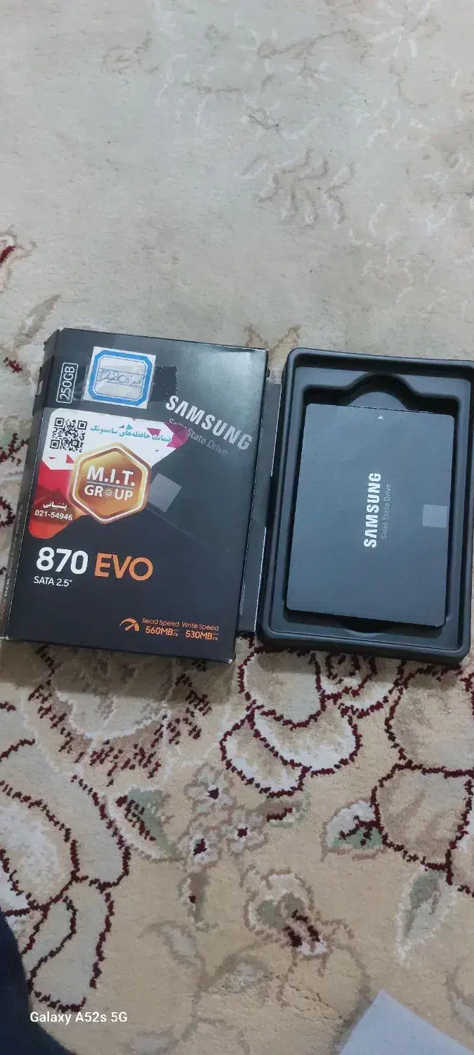 سامسونگ  SSD Evo 870|قطعات و لوازم جانبی رایانه|قم, نیروگاه|دیوار