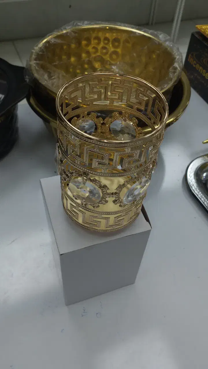 جا قاشق چنگال طلایی رنگ ثابت|آب‌چکان و نظم‌دهنده ظروف|اهواز, نادری|دیوار