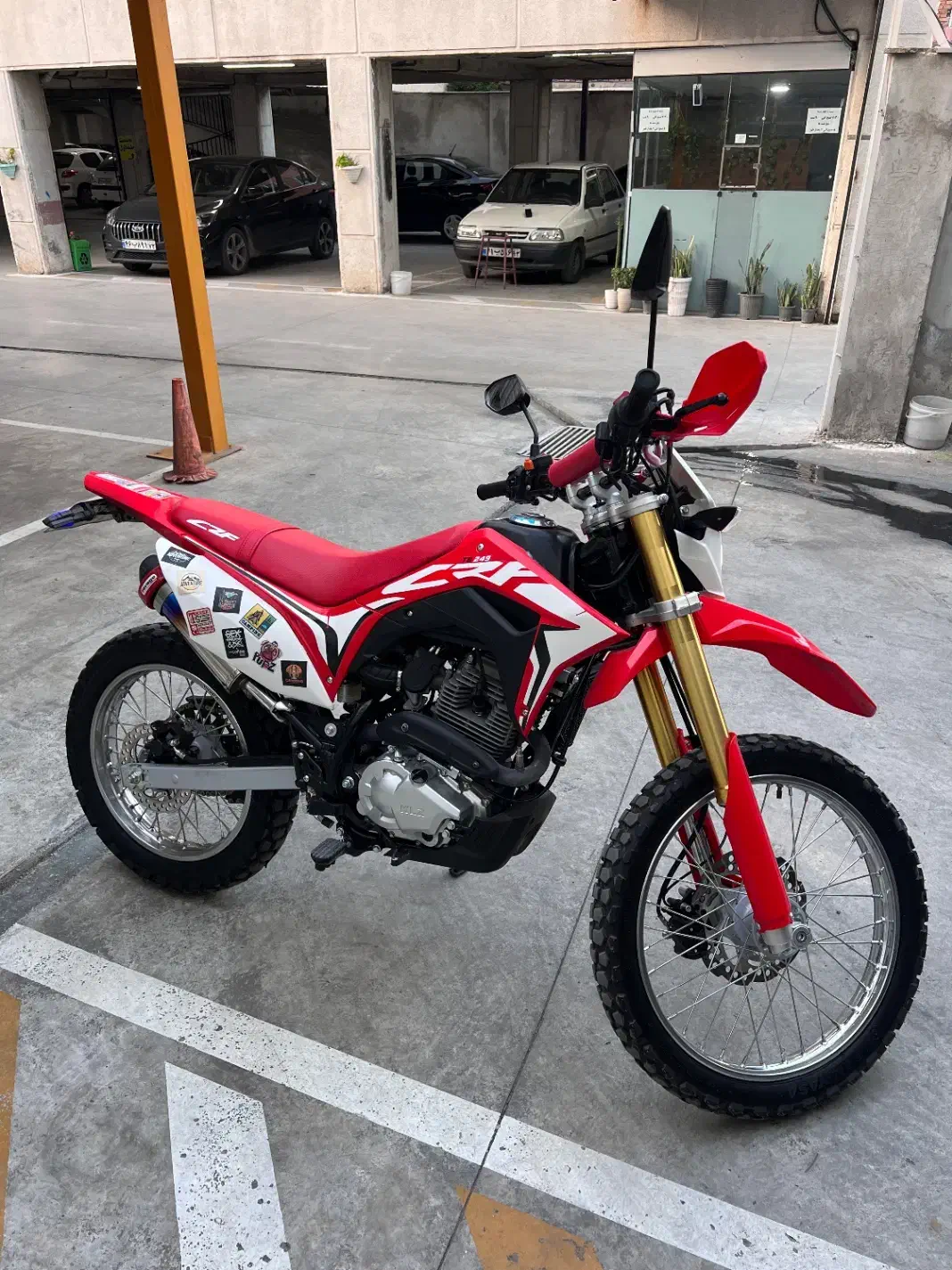 تریل باسل توسن|موتورسیکلت|آمل, |دیوار