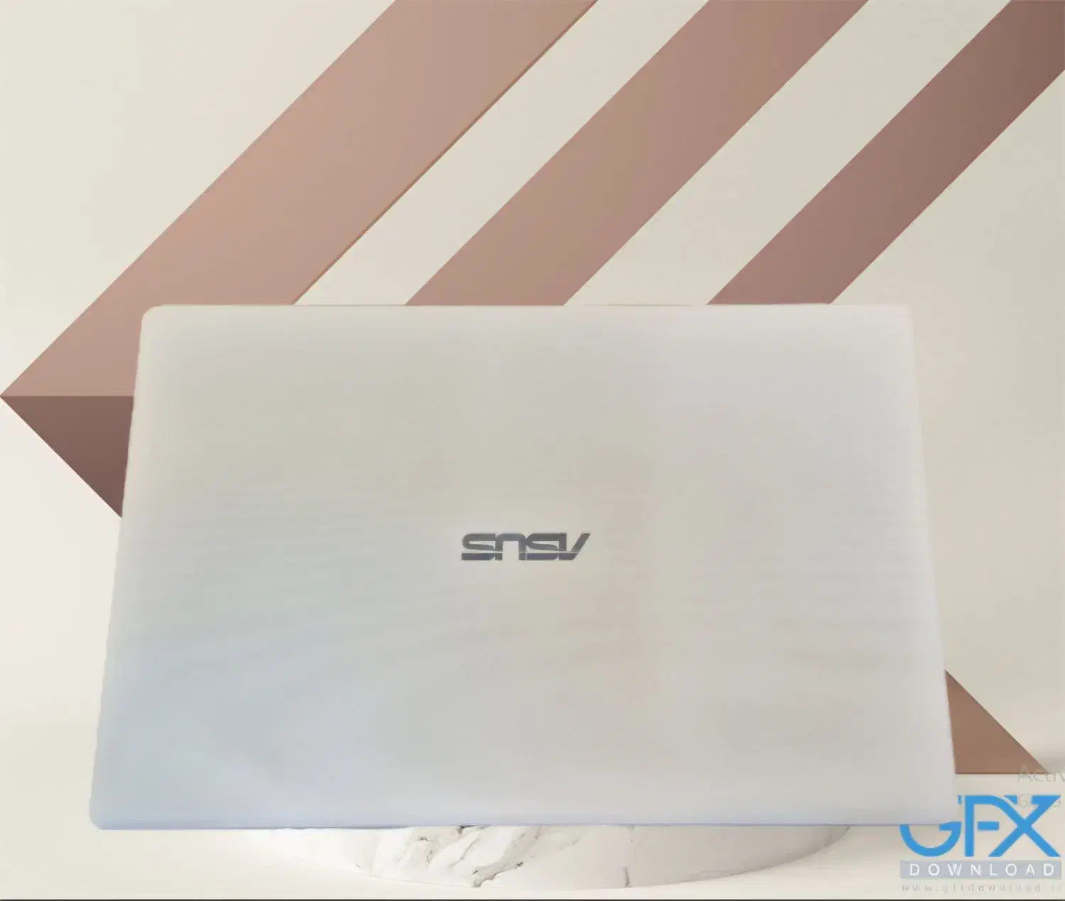 لپ تاپ ایسوس سفید در حد آکبند واقعی|رایانه همراه|همدان, |دیوار