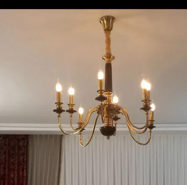 لوستر کاملا نو مناسب جهیزیه|لوستر و چراغ آویز|مشهد, سجاد شهر|دیوار