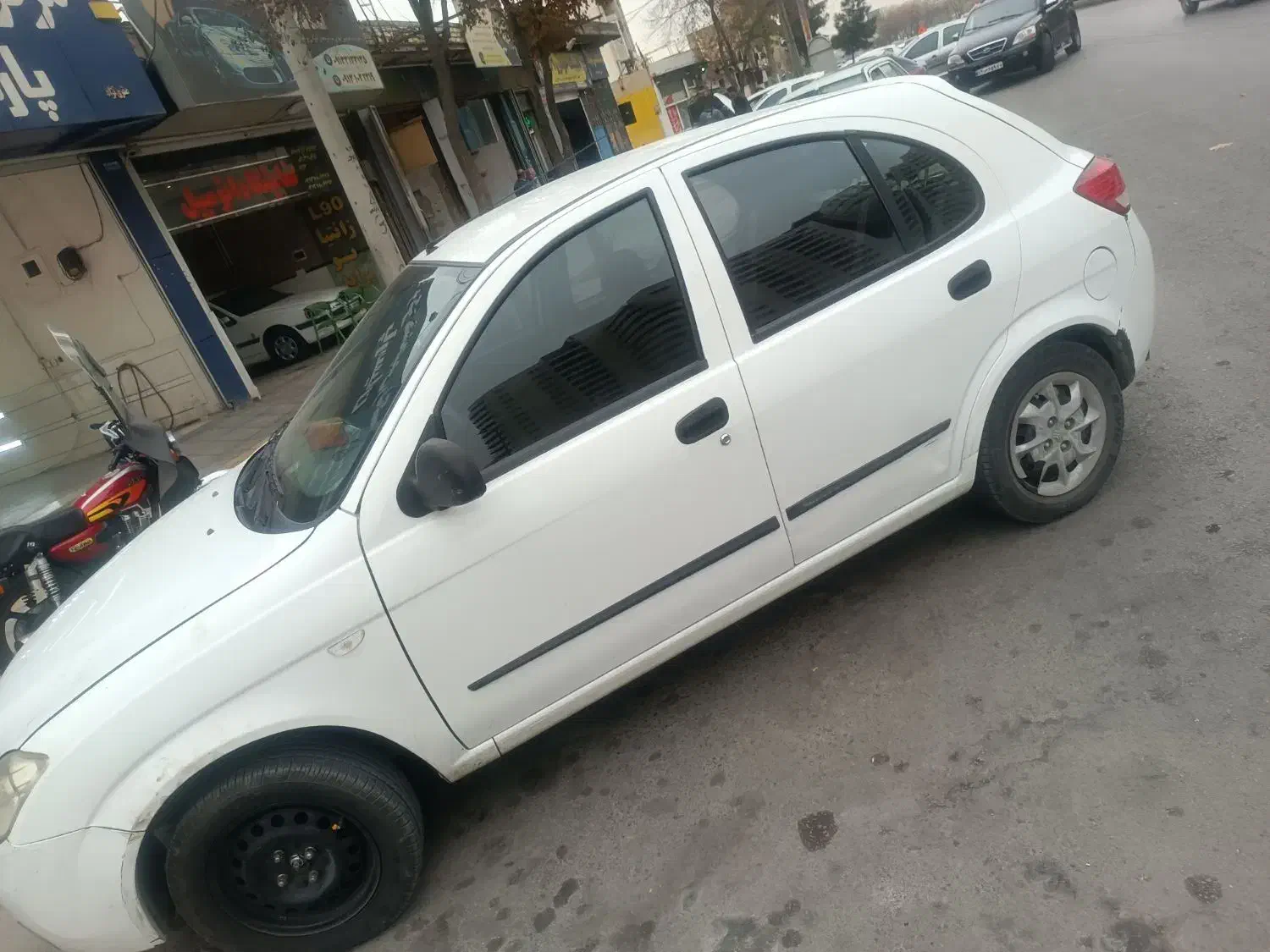 تیبا 2در حد 1400بدون رنگ|خودرو سواری و وانت|ابریشم, |دیوار