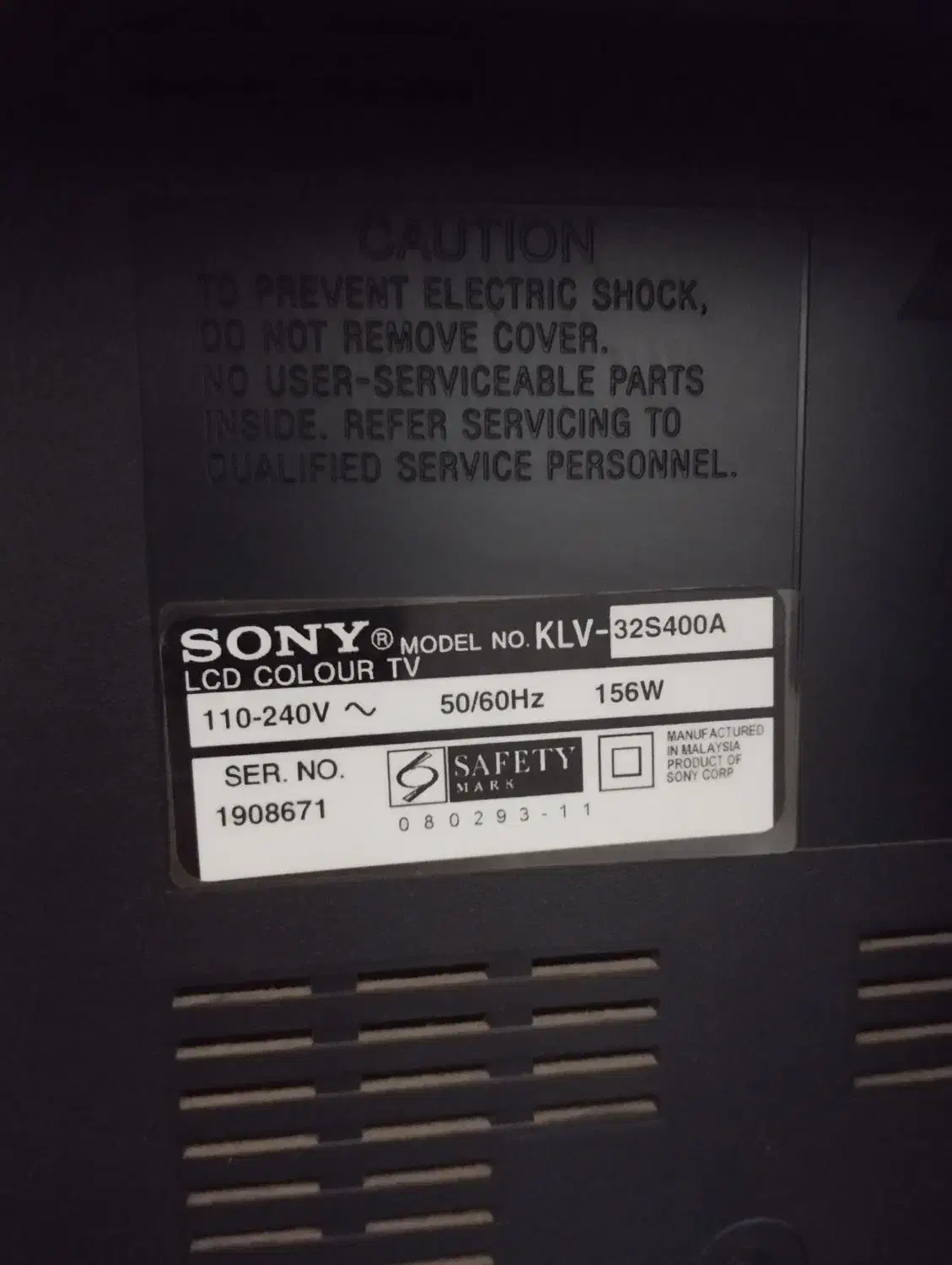 تلویزیون پنل شکسته|تلویزیون و پروژکتور|بروجرد, |دیوار