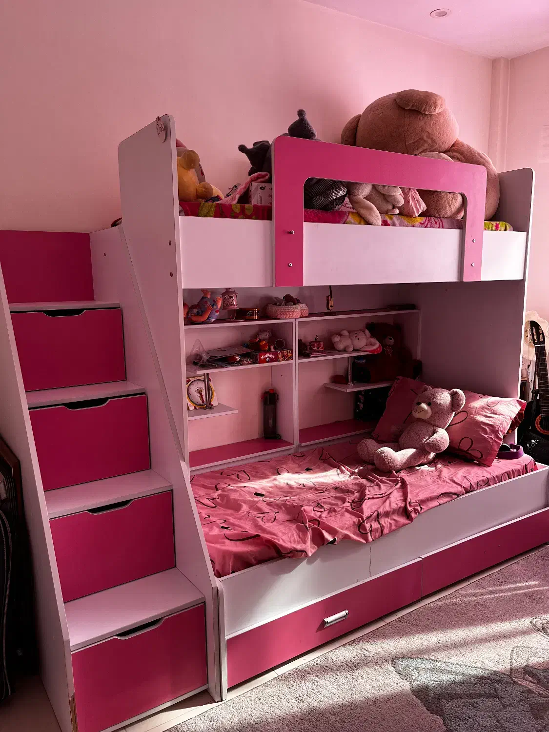 تخت دو طبقه دخترانه|تخت و سرویس خواب|پردیس, فاز ۱|دیوار