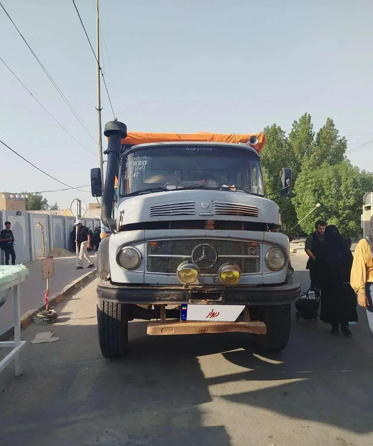 بنز ده چرخ بنز|خودرو سنگین|قنوات, |دیوار