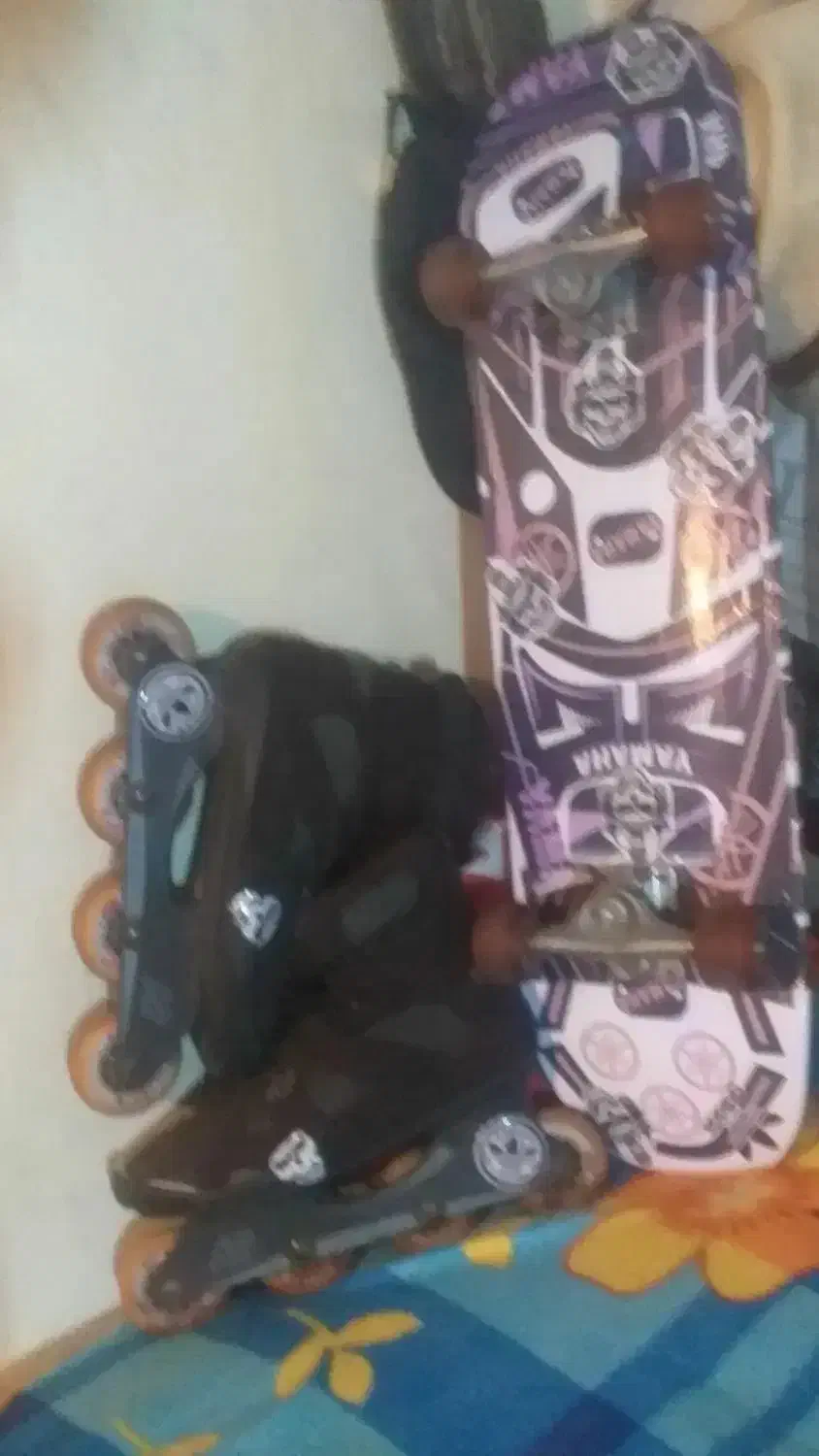 یک اسکیت برندK2 و اسکوبردالمانی برندیاماها|دوچرخه، اسکیت، اسکوتر|تهران, شارق|دیوار