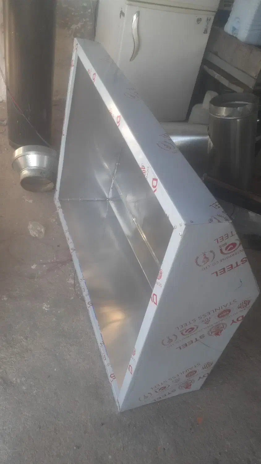 کریم هود استیل با ورق. گالوانیزه چک صیادی|خدمات پیشه و مهارت|فردیس, قریشی|دیوار