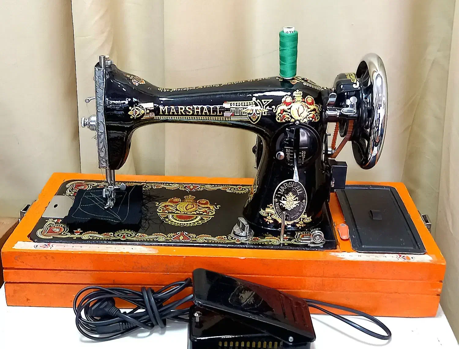 چرخ خیاطی مارشال برقی در حد آکبند|چرخ خیاطی و ریسندگی|سنندج, |دیوار