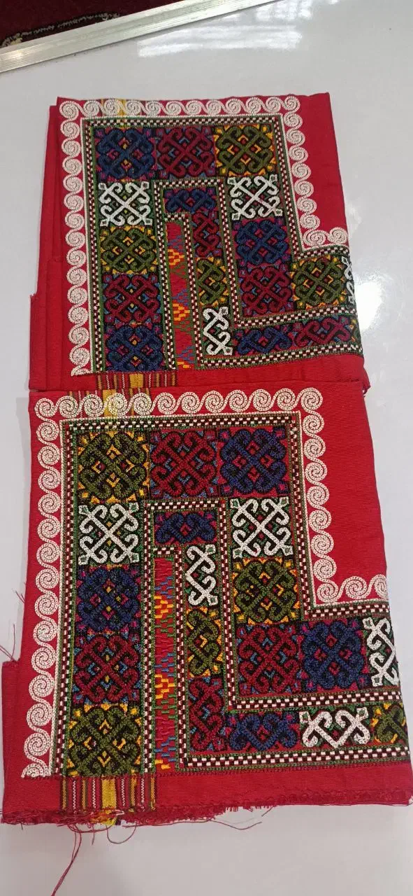 شلوار زنانه گلدوزی شده سنتی|لباس|بندر ترکمن, |دیوار