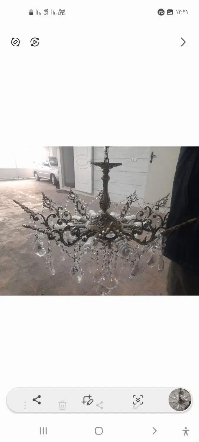 لوستر|لوستر و چراغ آویز|تبریز, |دیوار