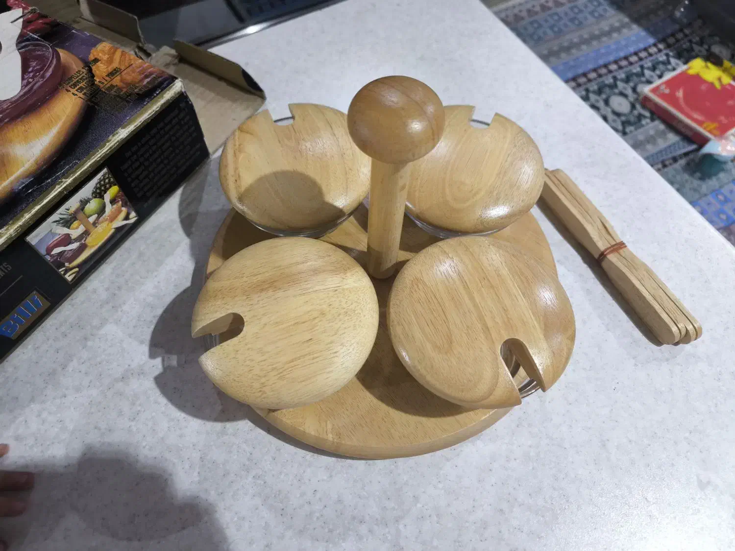 اردو خوری ،مربا خوری ،سینی مزه|ظروف سرو و پذیرایی|تهران, تسلیحات|دیوار