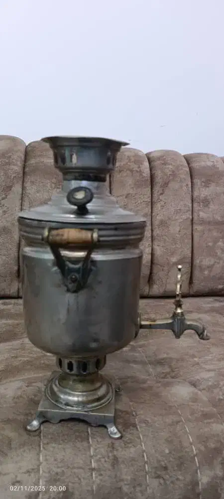 سماور زغالی(معاوضه با ملک )هم انجام میشه|کلکسیون اشیاء عتیقه|لواسان, |دیوار