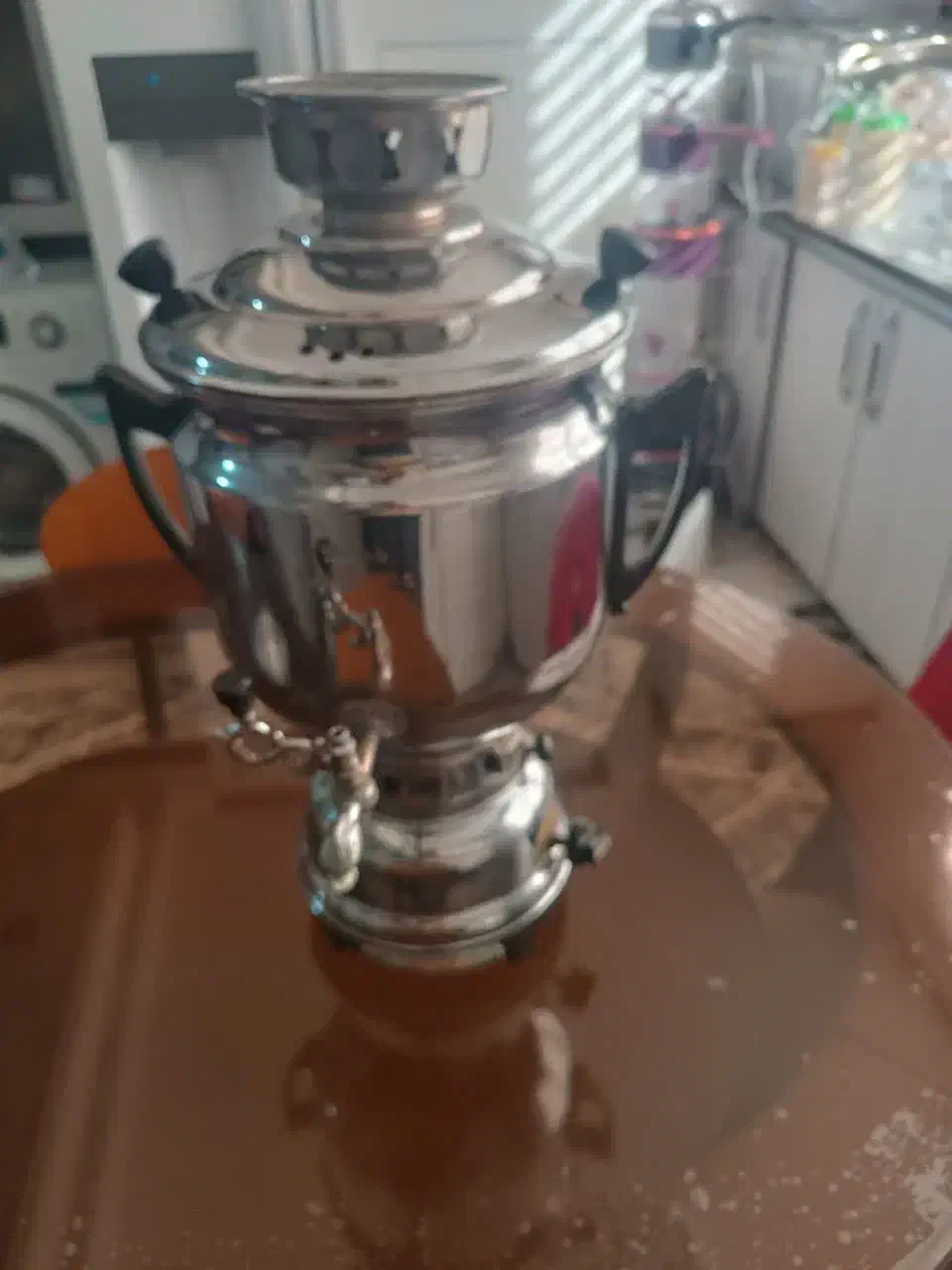 سماور گازی ۱۲ لیتری|سماور، چای‌ساز، قهوه‌ساز|پاکدشت, پاکدشت (مامازند)|دیوار