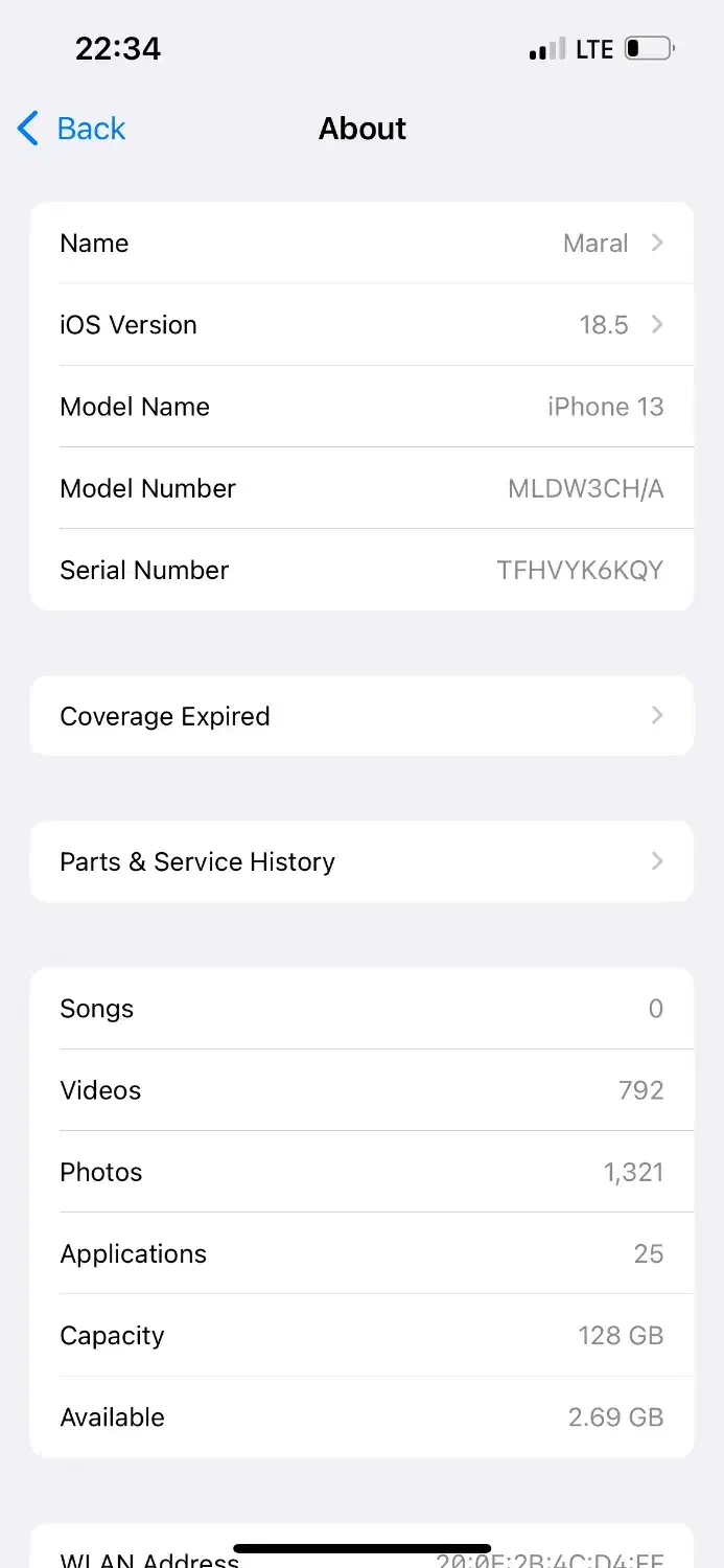 ایفن ۱۳ نرمال|موبایل|لاهیجان, گلستان|دیوار