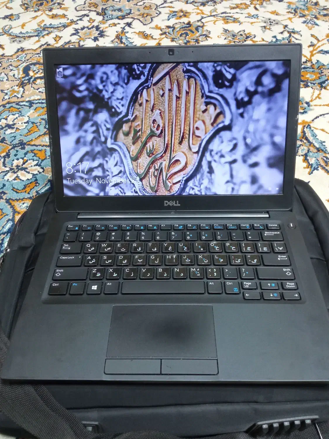 لپتاپ دل مدل latitood7290 نسل ۸|رایانه همراه|اراک, |دیوار