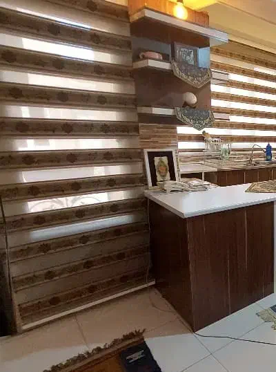 پرده زبرا|پرده، رانر، رومیزی|تهران, بهاران|دیوار