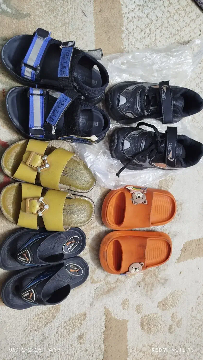 کفش پسرانه|کفش و لباس بچه|اهواز, بیست متری شهرداری|دیوار