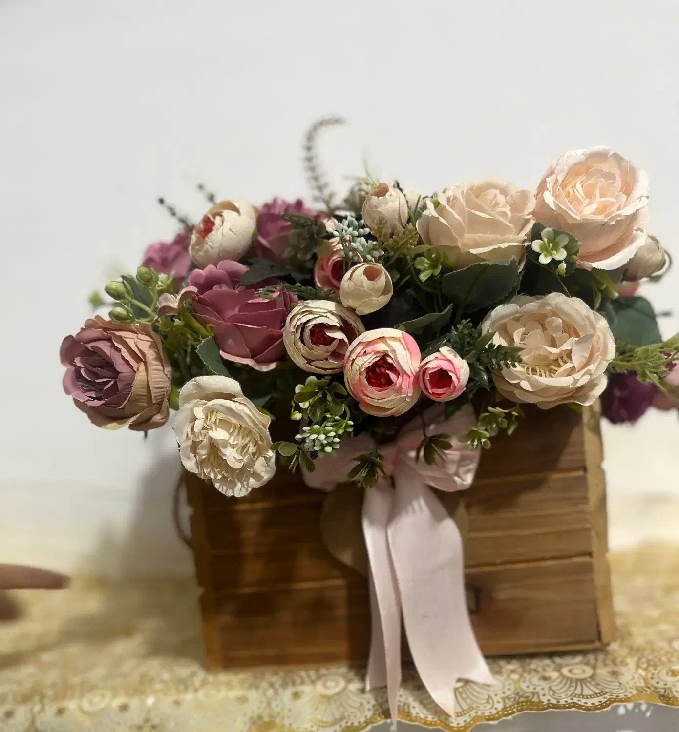 سبد گل مصنوعی|گل مصنوعی|سلطانیه, |دیوار